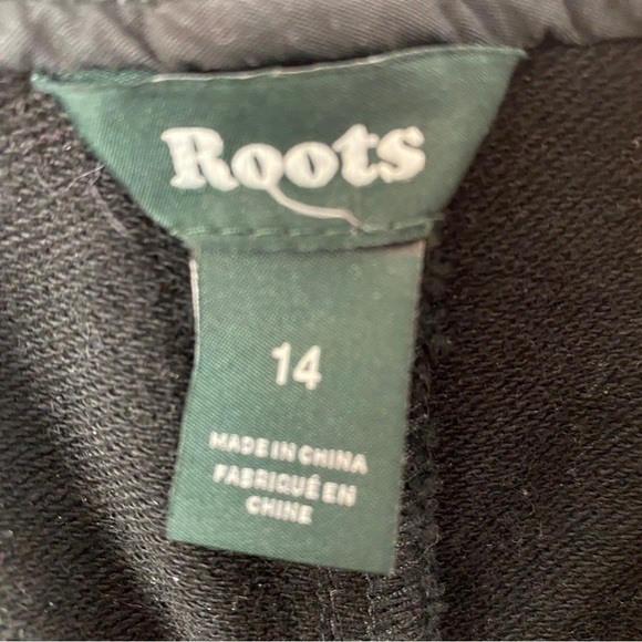 Roots Black Straight Leg Pants - Picture 10 of 12
